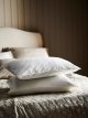 Temperature Regulating Breathable Standard Pillow, Medium/Firm